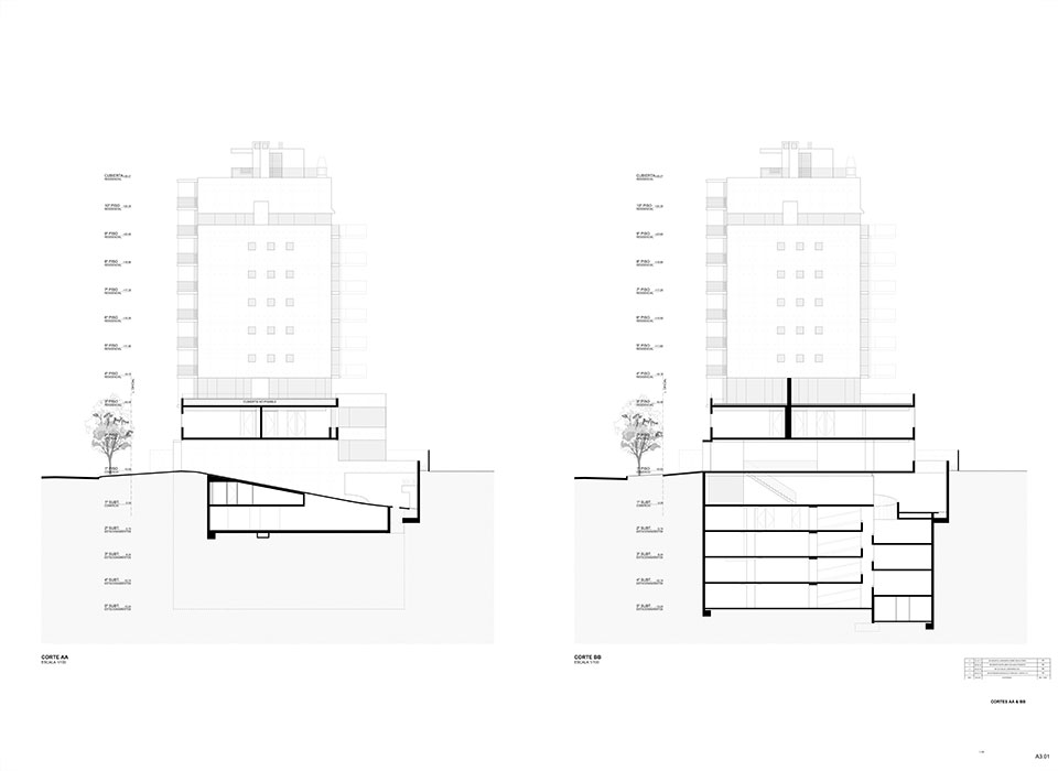Edificio Las Lilas en Santiago