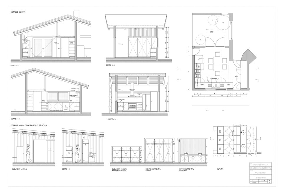 Remodelación casa en Vichuquén