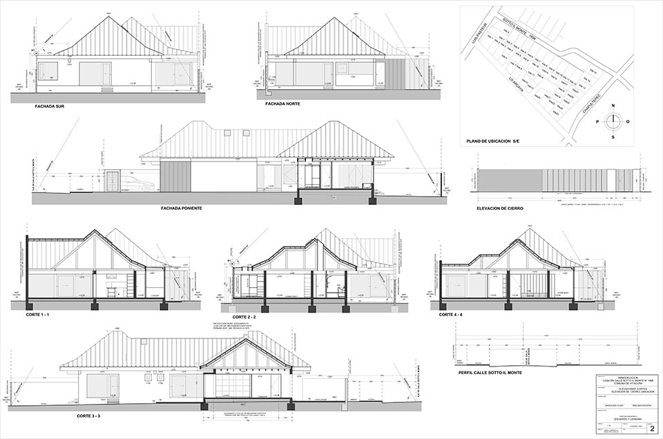 Remodelación casa en calle Sotto il Monte  
