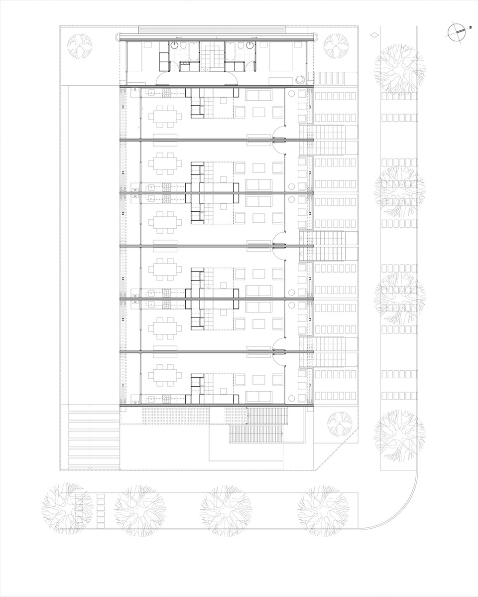 Edificio San Miguel en Santiago