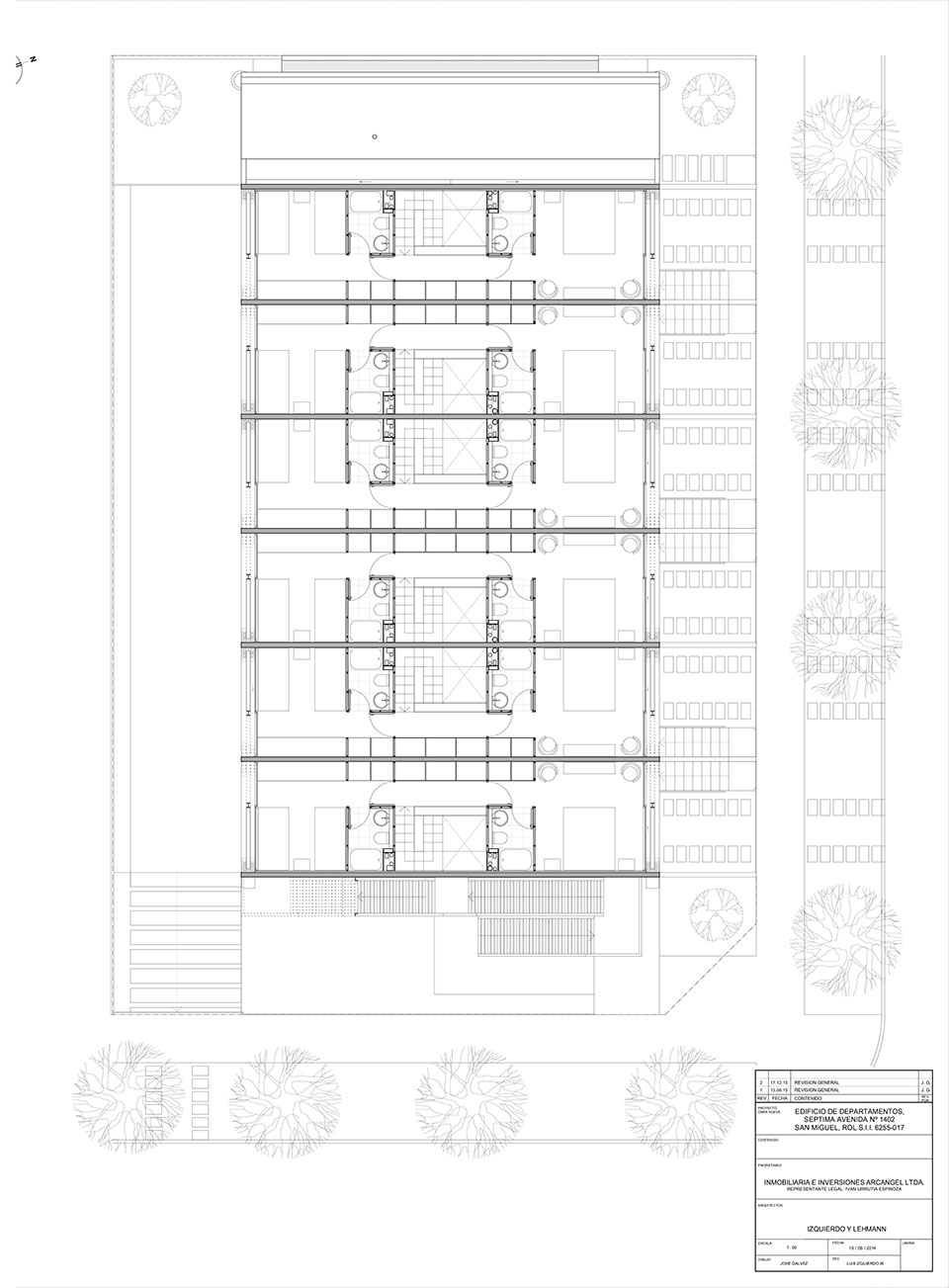 Edificio San Miguel en Santiago