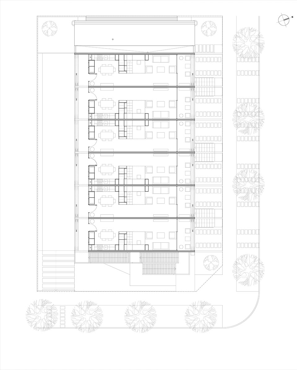 Edificio San Miguel en Santiago